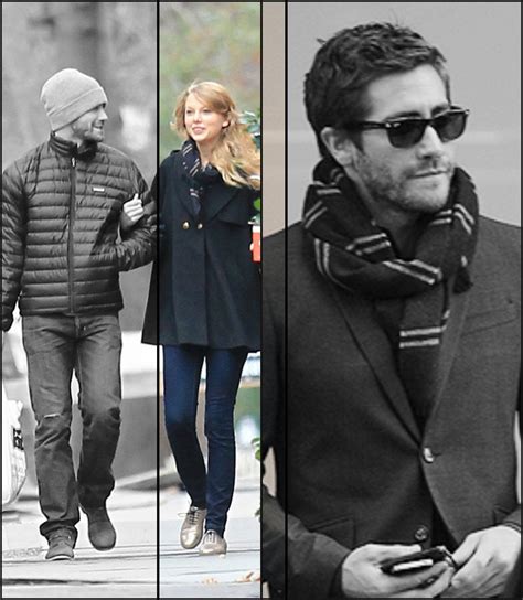 taylor and jake gyllenhaal scarf
